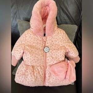 NWT Baby Rothschild Peplum Coat 3-6